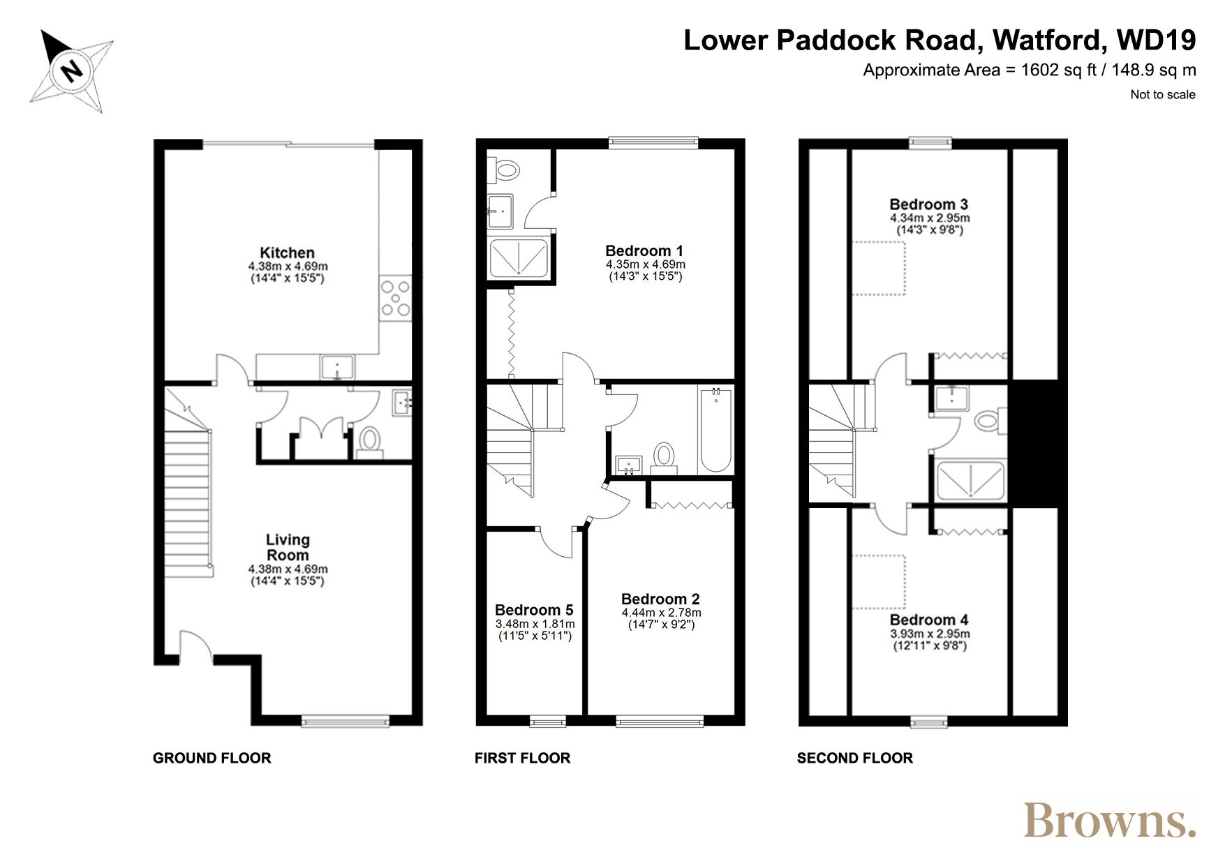 Lower Paddock Road, Oxhey Village, WD19 Browns